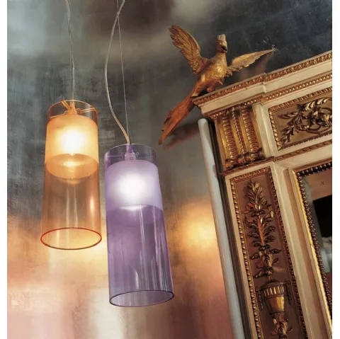 Lampada da tavolo di design Taj in plexiglas Nero di Kartell